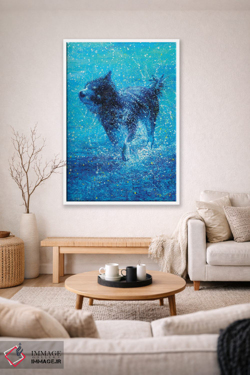 تابلو دکوراتیو کوکو اثر آیریس اسکات - D1W