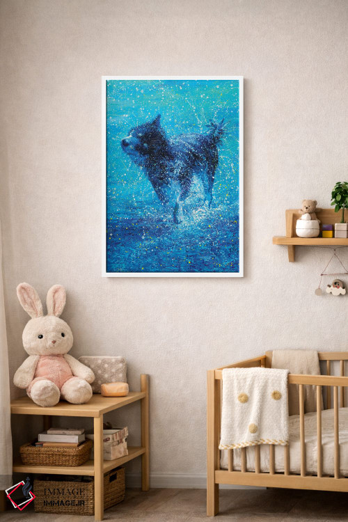 تابلو دکوراتیو کوکو اثر آیریس اسکات - D3W