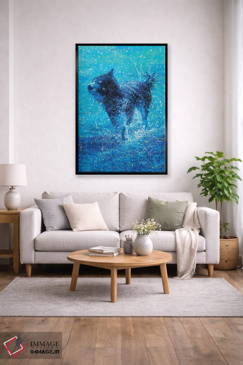 تابلو دکوراتیو کوکو اثر آیریس اسکات - D2B