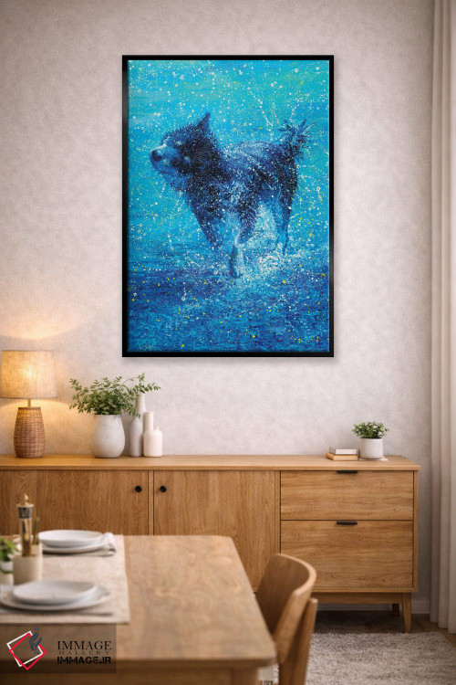 تابلو دکوراتیو کوکو اثر آیریس اسکات - D4B