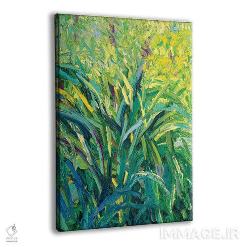 تابلو انتزاعی GM 058 اثر آیریس اسکات ابسترکتز - نمای پرسپکتیو محصول