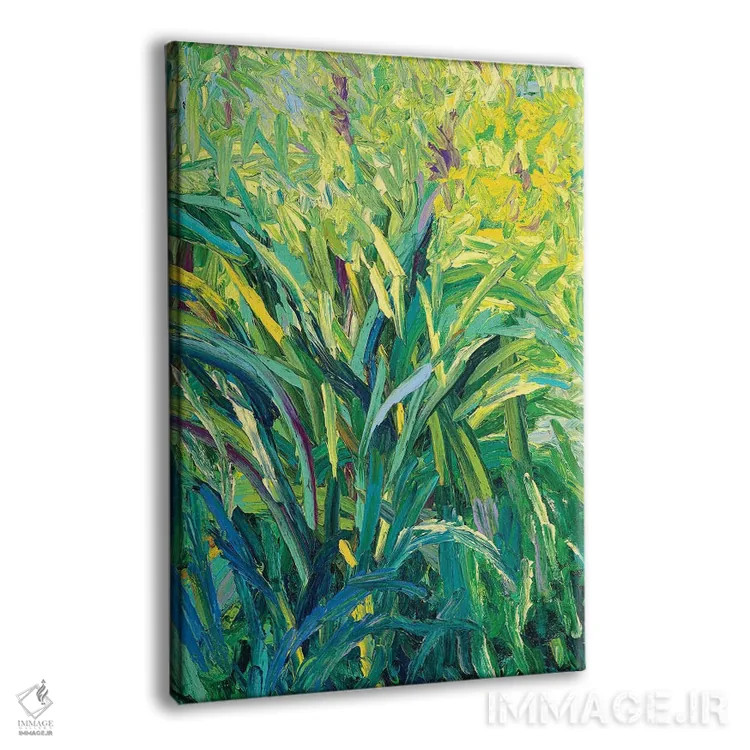 تابلو انتزاعی GM 058 اثر آیریس اسکات ابسترکتز - نمای پرسپکتیو محصول