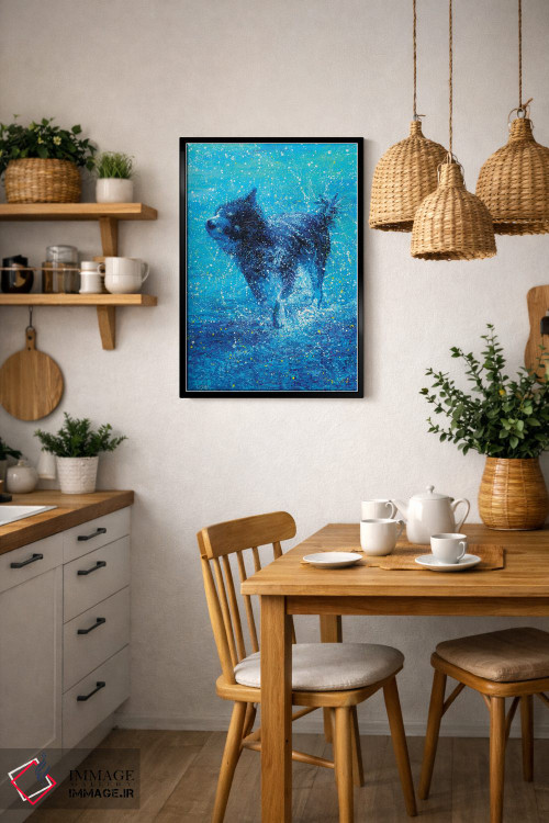 تابلو دکوراتیو کوکو اثر آیریس اسکات - D6B