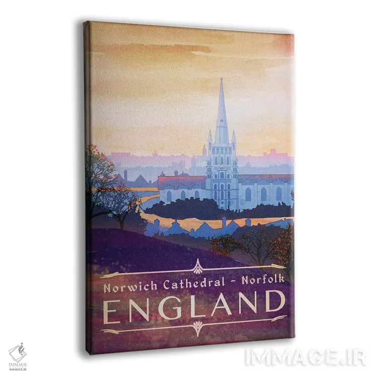 تابلو دکوراتیو انگلستان-نورفک اثر میسی ایمز - نمای پرسپکتیو محصول