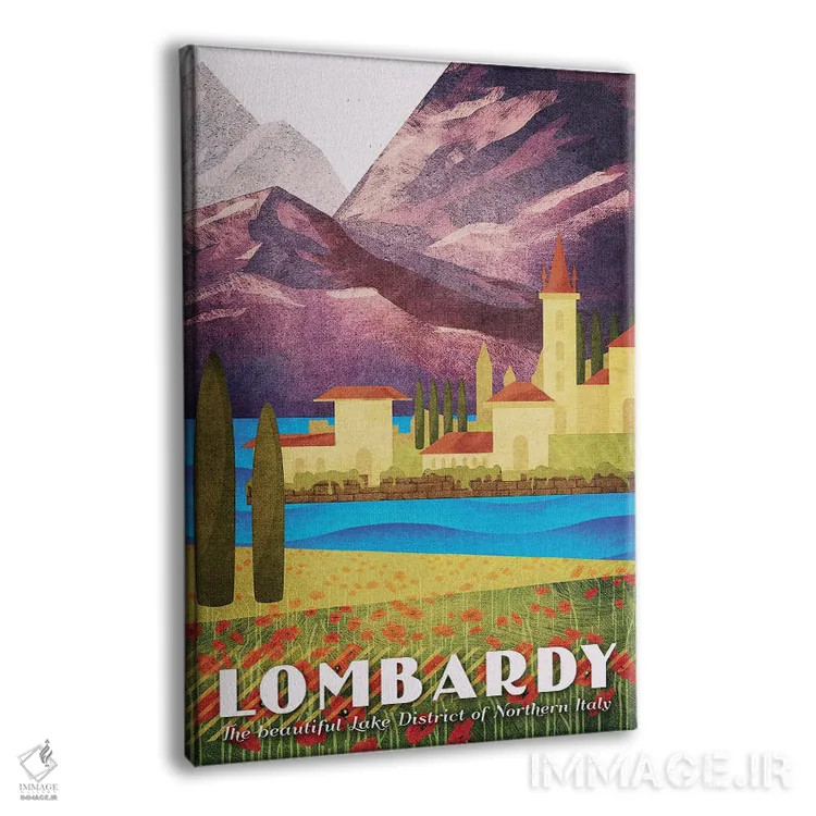 تابلو دکوراتیو ایتالیا-لمباردی اثر میسی ایمز - نمای پرسپکتیو محصول