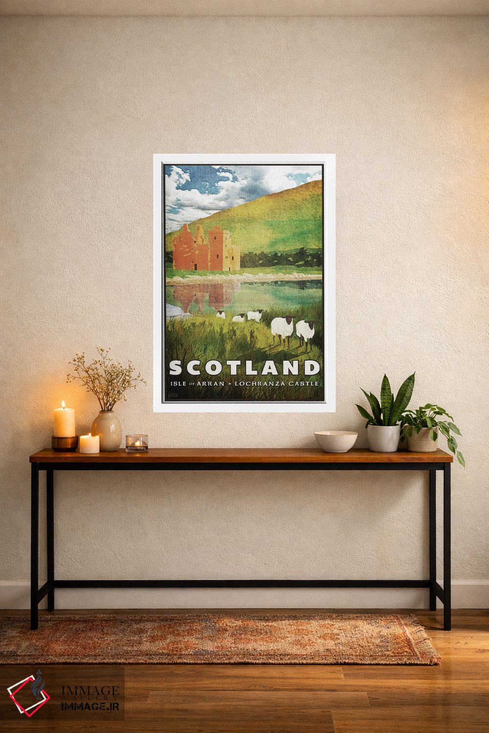 تابلو مدرن اسکاتلند-آران اثر میسی ایمز - D2W