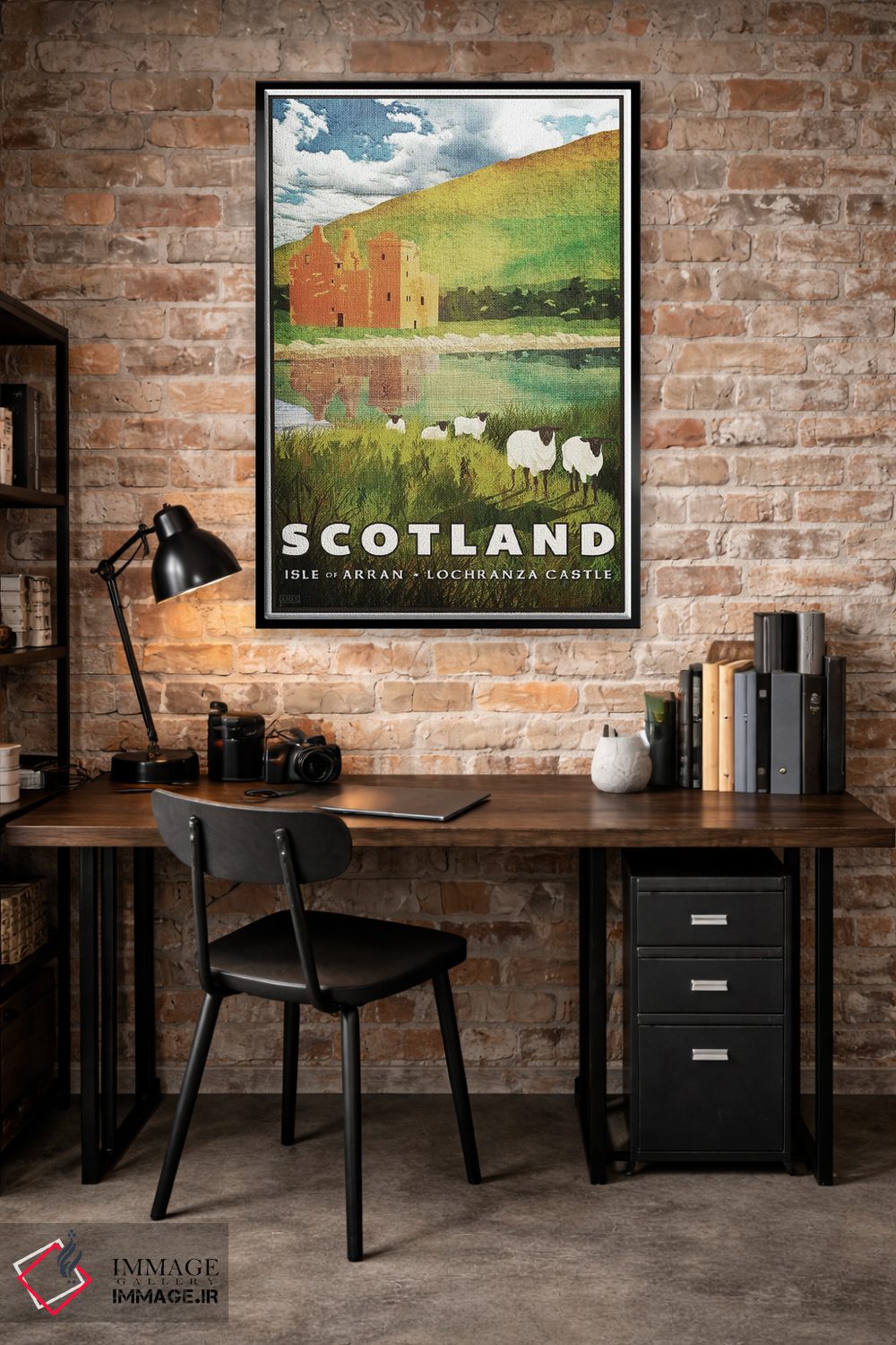 تابلو مدرن اسکاتلند-آران اثر میسی ایمز - D4B