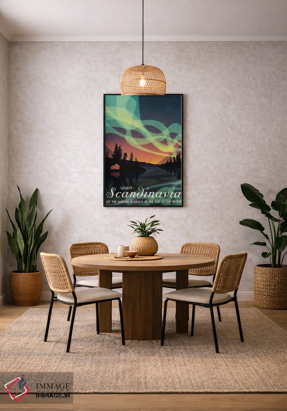 تابلو دکوراتیو سوئد-اسکانباوراوی اثر میسی ایمز - D6B