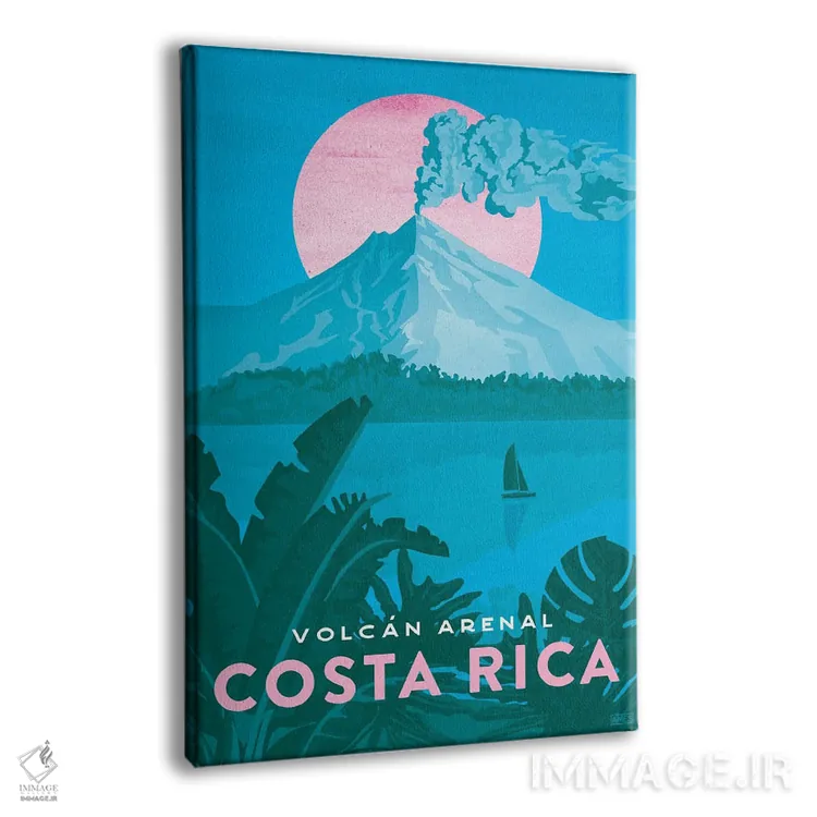 تابلو دکوراتیو کاستاریکا-آرنال اثر میسی ایمز - نمای پرسپکتیو محصول