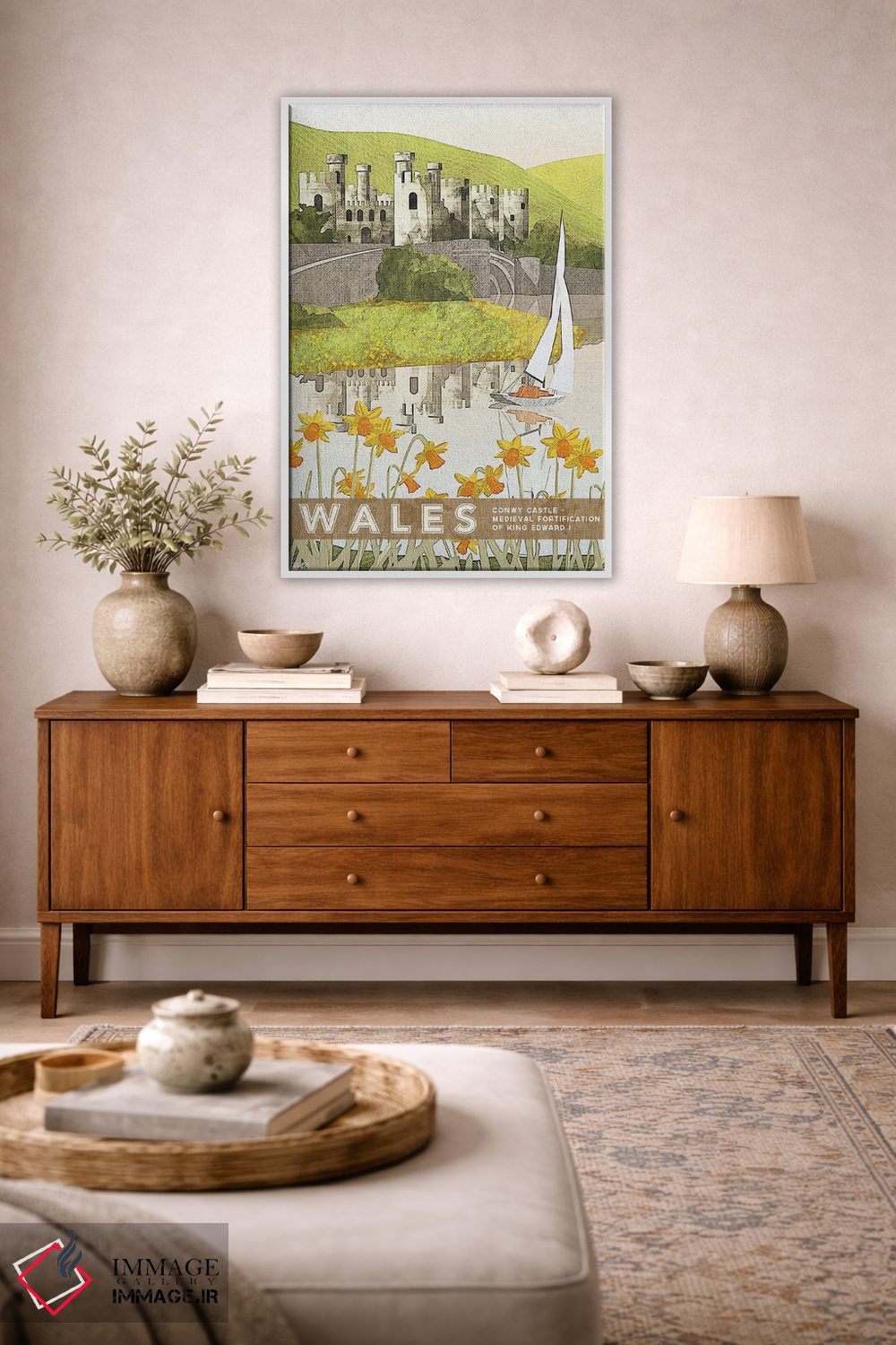 تابلو دکوراتیو ولز-کانوی اثر میسی ایمز - D2W