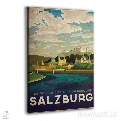 تابلو دکوراتیو اتریش-زالسبورگ اثر میسی ایمز - نمای پرسپکتیو محصول