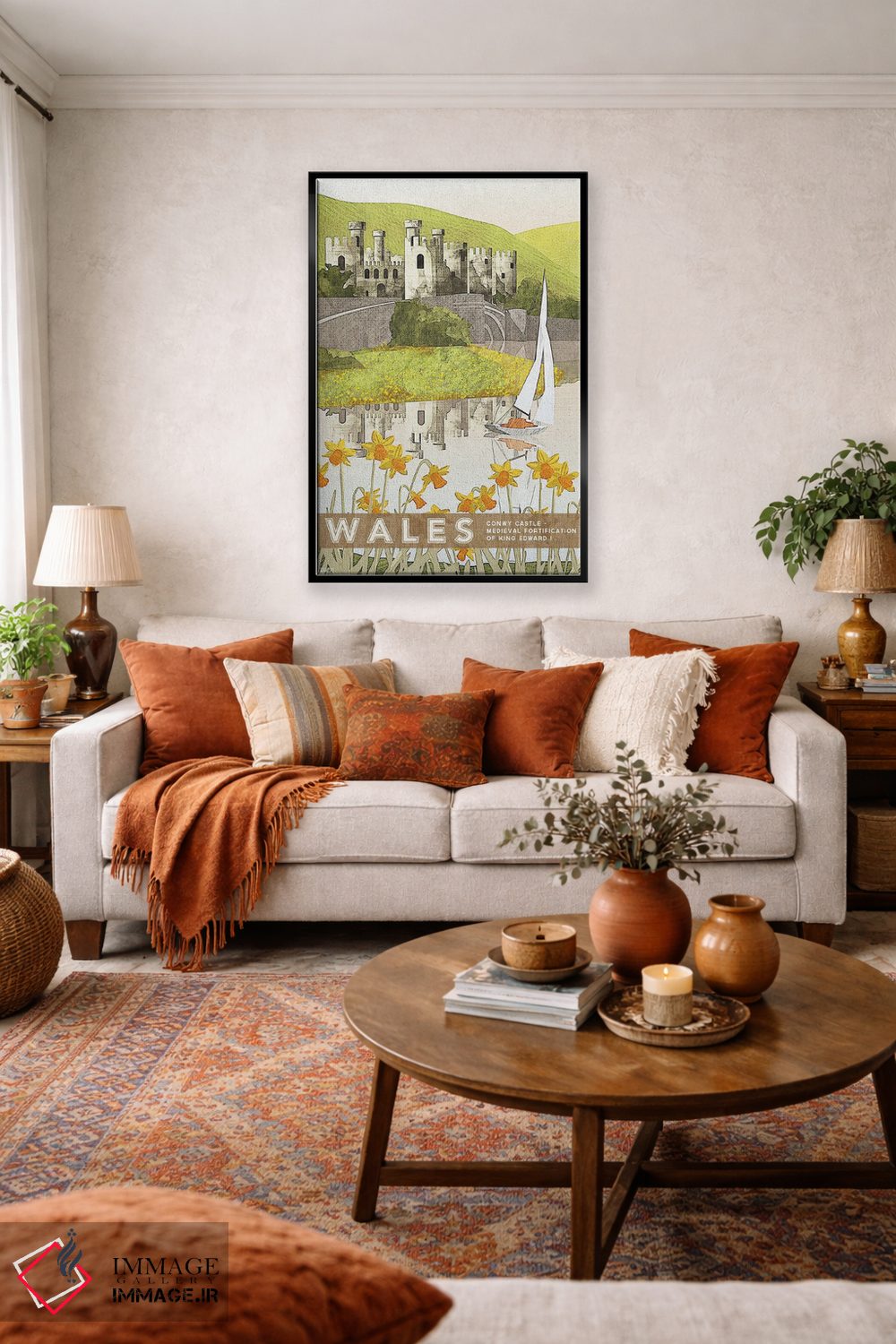 تابلو دکوراتیو ولز-کانوی اثر میسی ایمز - D3B