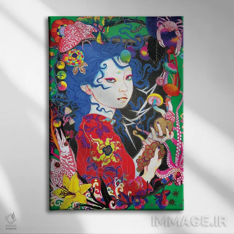 تابلو دکوراتیو انتخاب اثر ایتو چیئکو - نمای روبهرو روی دیوار