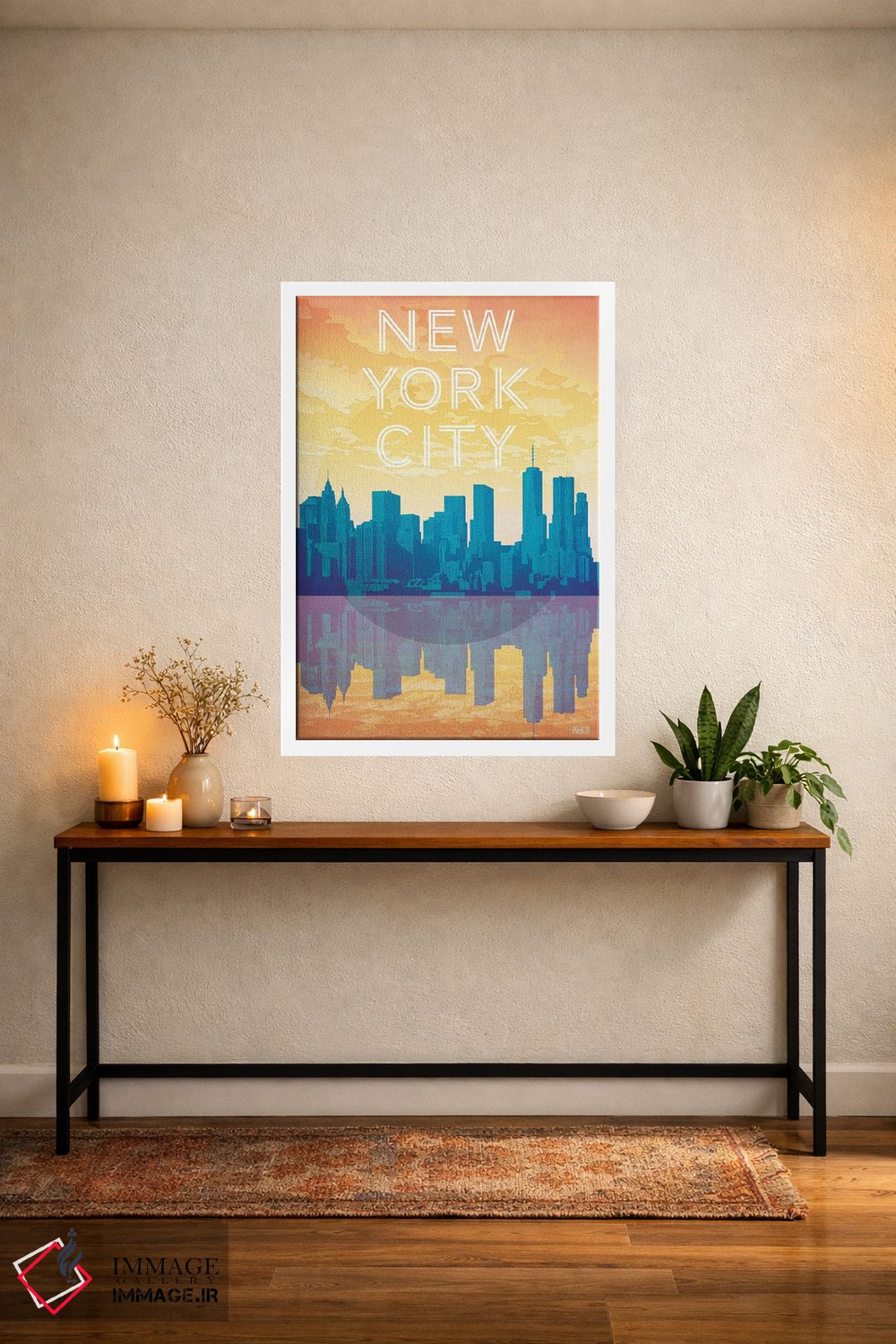 تابلو دکوراتیو آمریکا-نیویورک سیتی اثر میسی ایمز - D4W