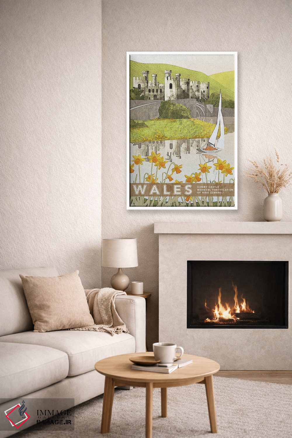 تابلو دکوراتیو ولز-کانوی اثر میسی ایمز - D5W