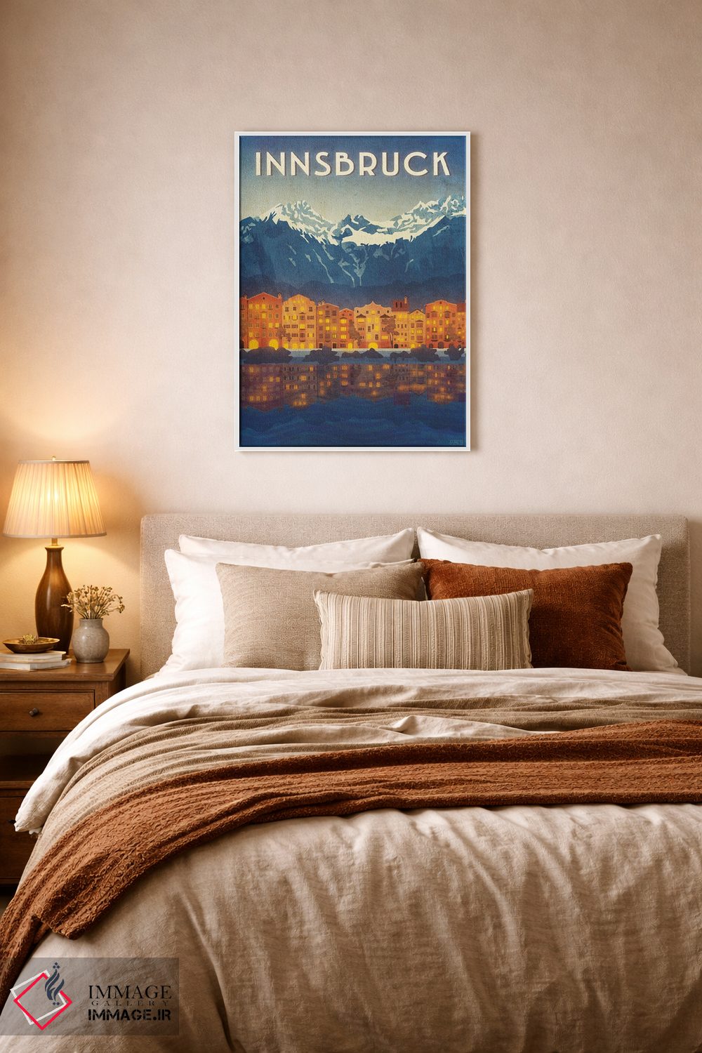 تابلو دکوراتیو اتریش-اینسبروک اثر میسی ایمز - D5W