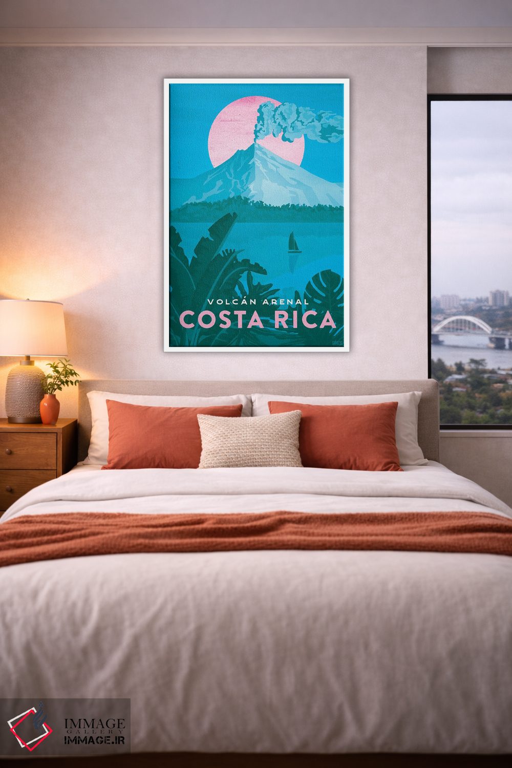 تابلو دکوراتیو کاستاریکا-آرنال اثر میسی ایمز - D2W