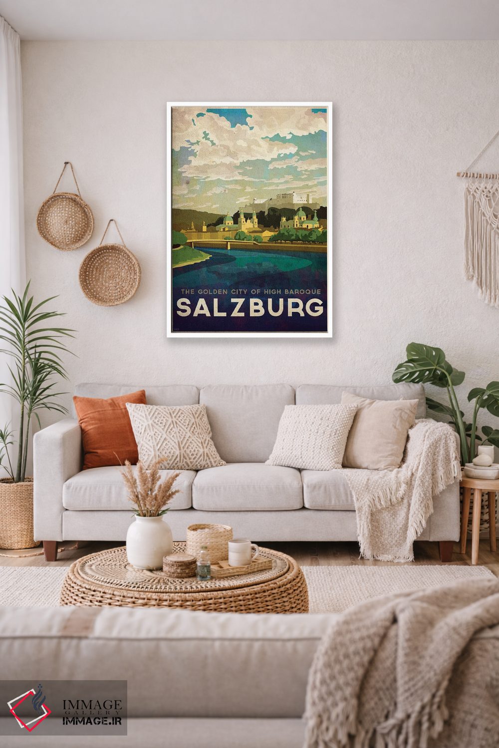 تابلو دکوراتیو اتریش-زالسبورگ اثر میسی ایمز - D1W