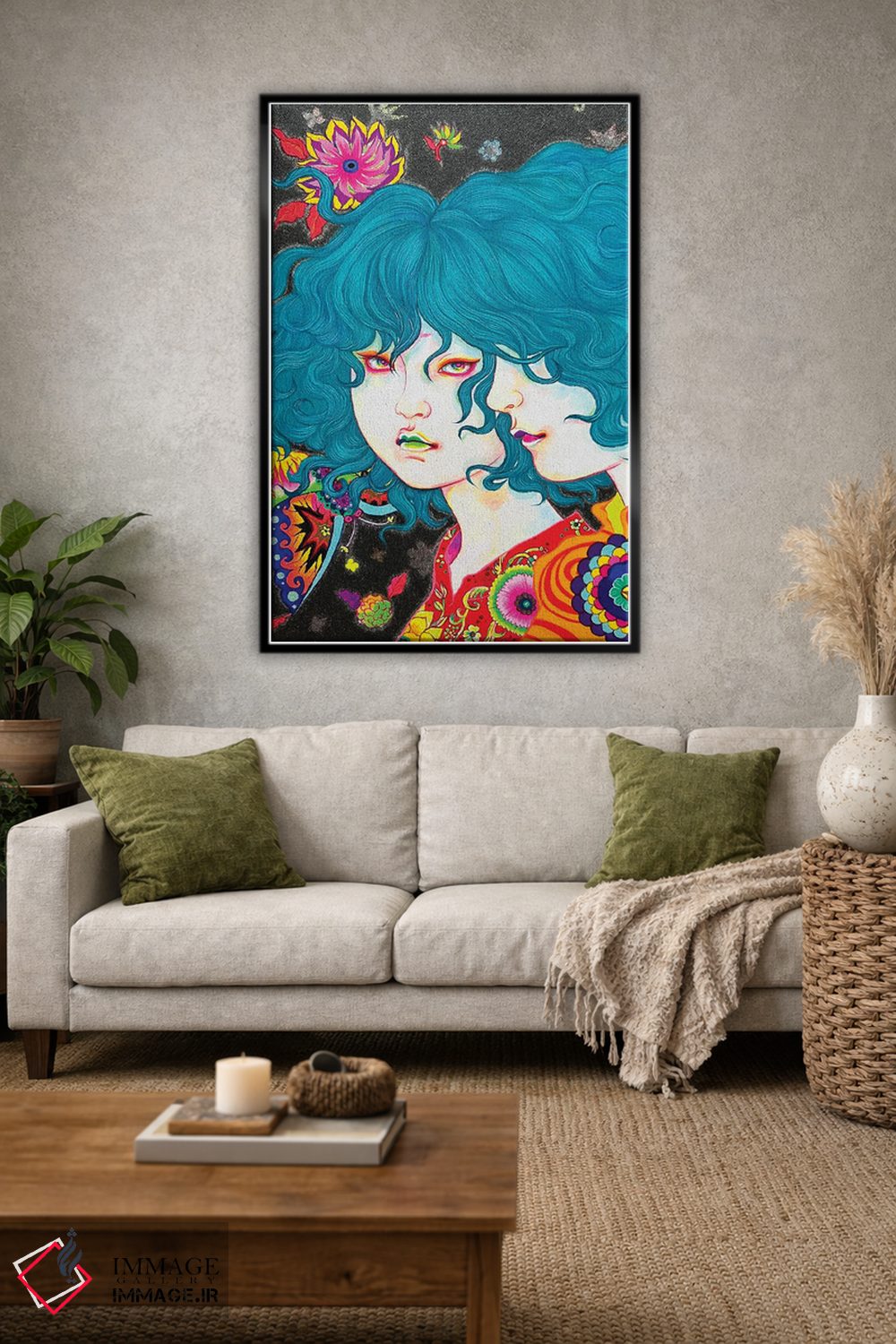 تابلو دکوراتیو نگاه B اثر ایتو چیئکو - D1B