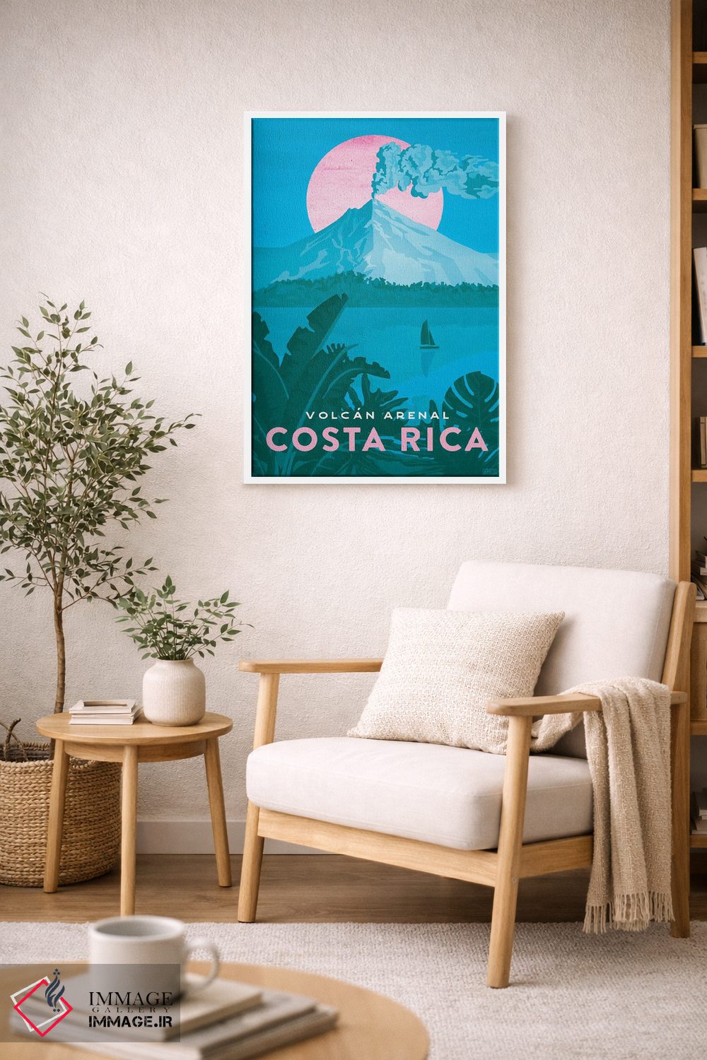 تابلو دکوراتیو کاستاریکا-آرنال اثر میسی ایمز - D5W