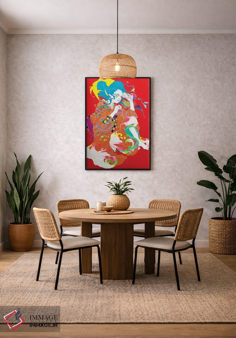 تابلو دکوراتیو روز دختران بیرون اثر ایتو چیئکو - D4B