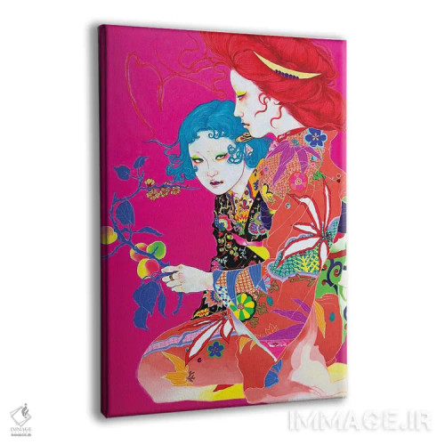 تابلو دکوراتیو زردآلو اثر ایتو چیئکو - نمای پرسپکتیو محصول