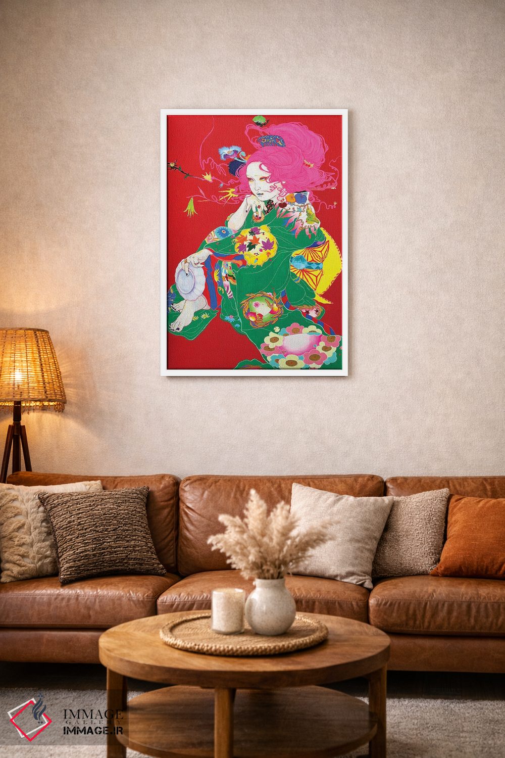 تابلو دکوراتیو روز دختران بیرون اثر ایتو چیئکو - D4W