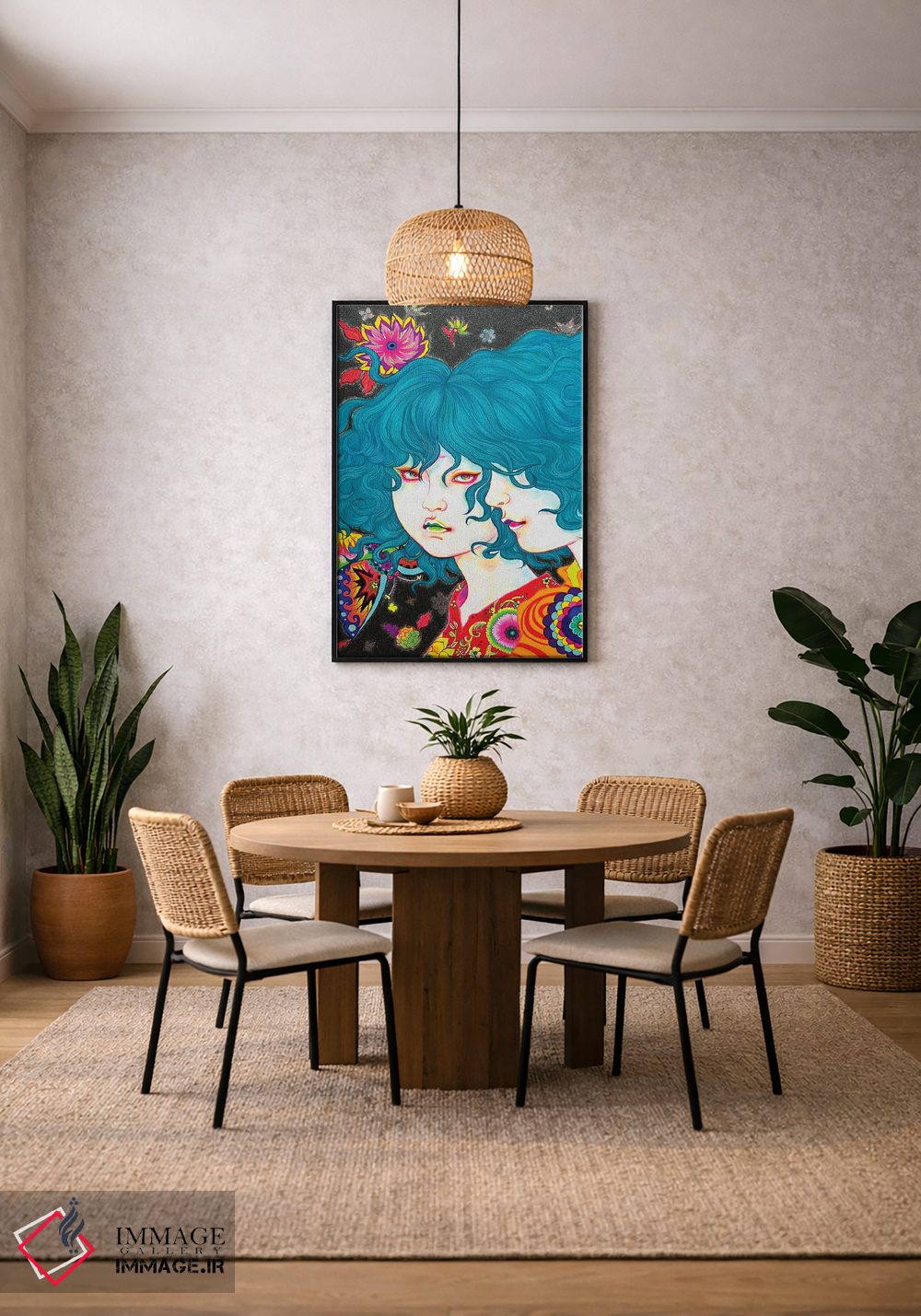 تابلو دکوراتیو نگاه B اثر ایتو چیئکو - D4B