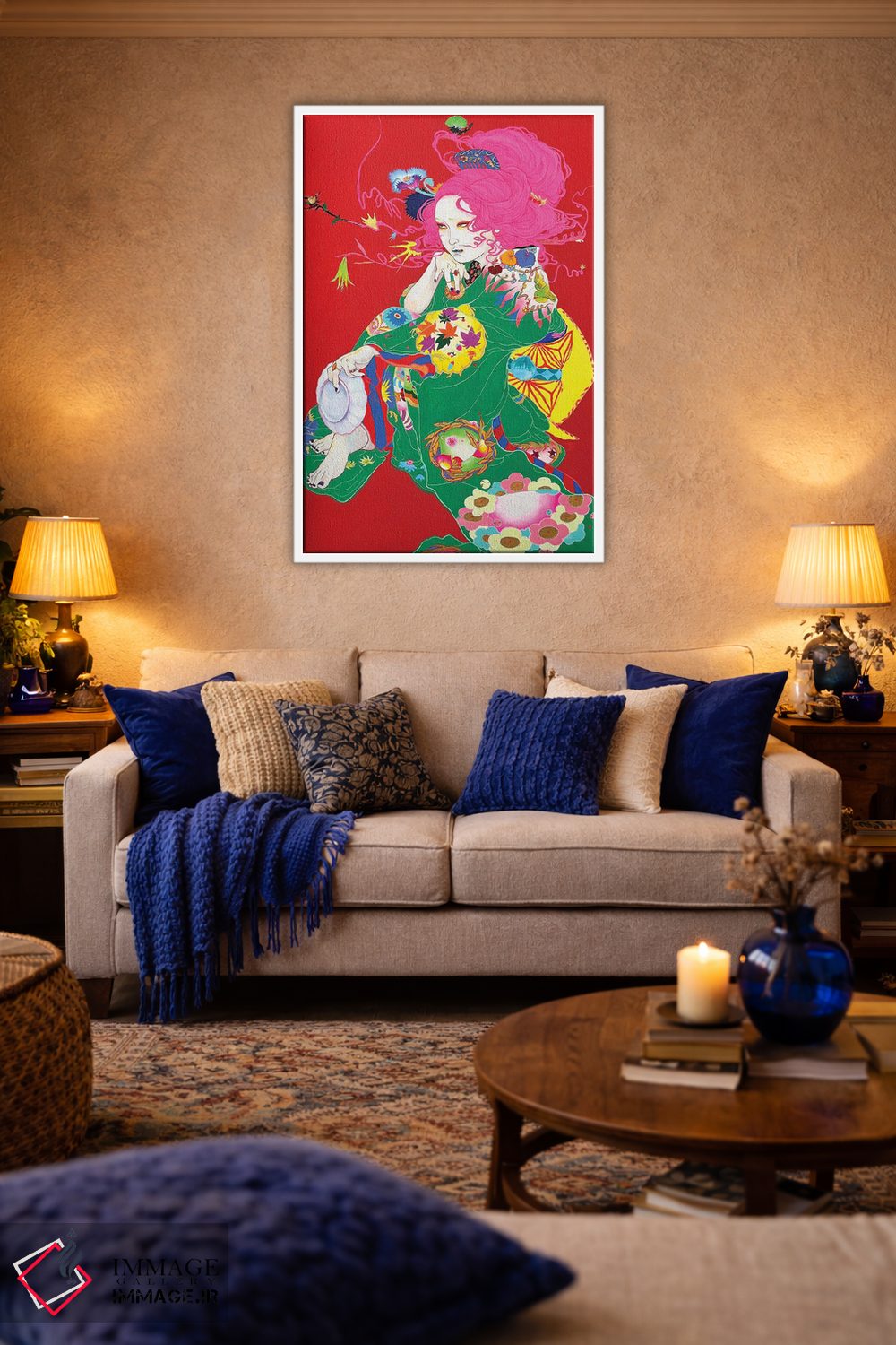 تابلو دکوراتیو روز دختران بیرون اثر ایتو چیئکو - D5W