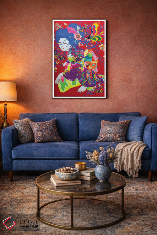 تابلو دکوراتیو قاپیدن، کشیدن و پاره کردن اثر ایتو چیئکو - D3W