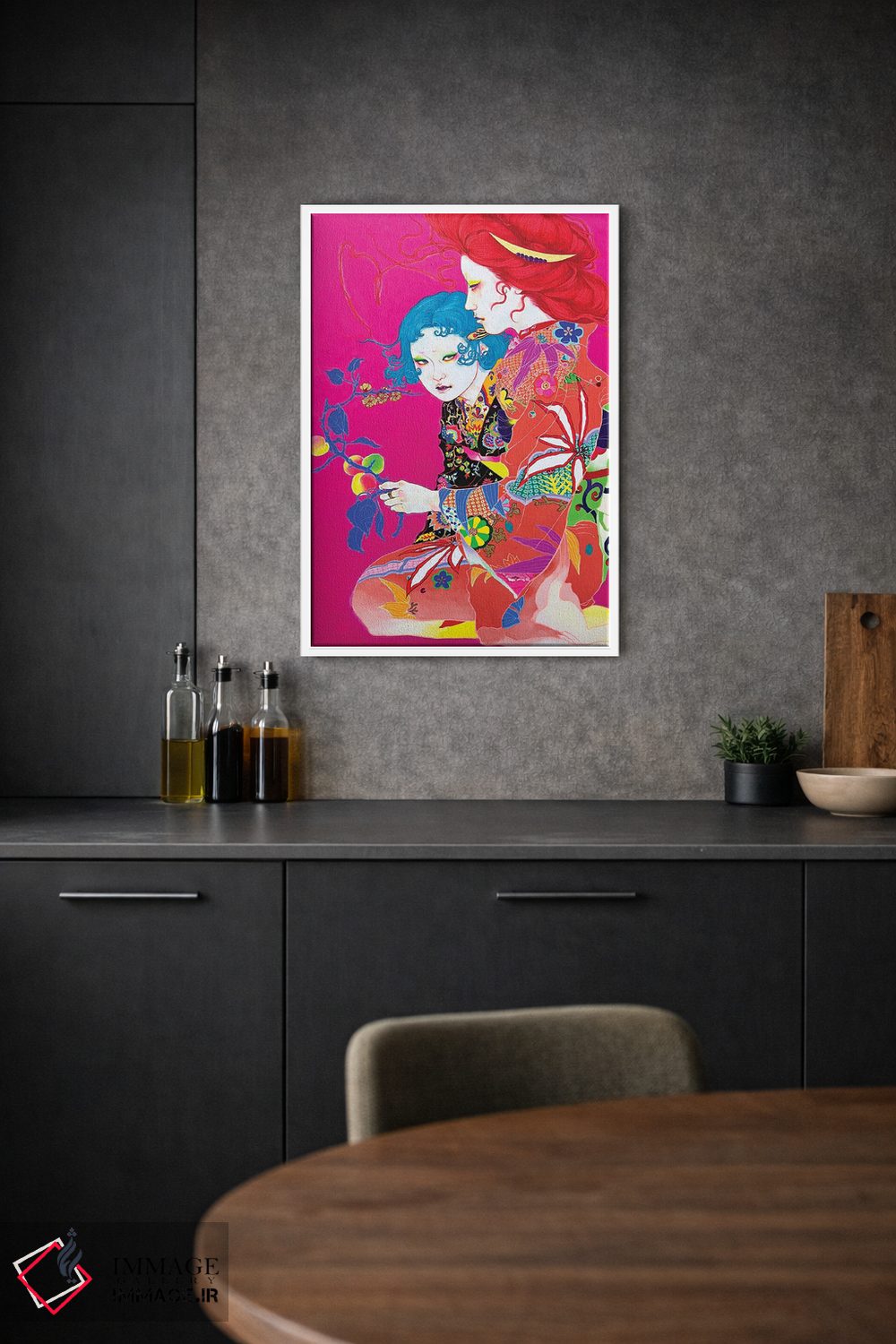 تابلو دکوراتیو زردآلو اثر ایتو چیئکو - D1W