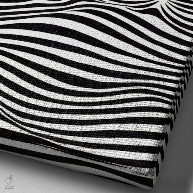 تابلو دکوراتیو قایق بادبانی یک اثر ابراهیم اونال - نمای نزدیک بافت بوم