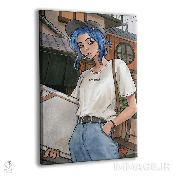 تابلو دکوراتیو سازنده اثر آیوی دولامور - نمای پرسپکتیو محصول