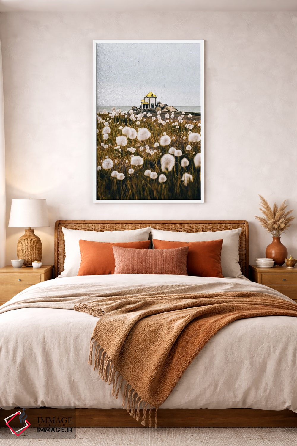 تابلو دکوراتیو دشت قاصدک اثر ایوجنیا بیدیوک - D2W