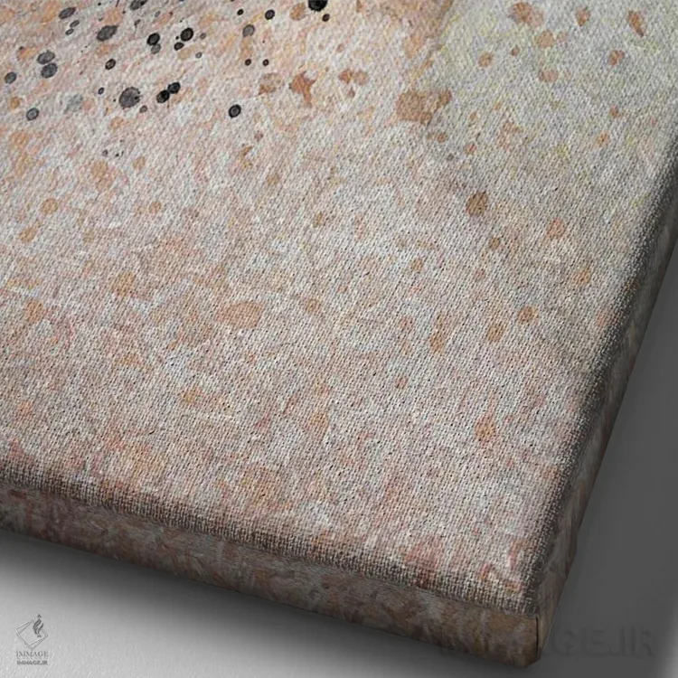 تابلو دکوراتیو کولی اثر ایوجنیا بیدیوک - نمای نزدیک بافت بوم