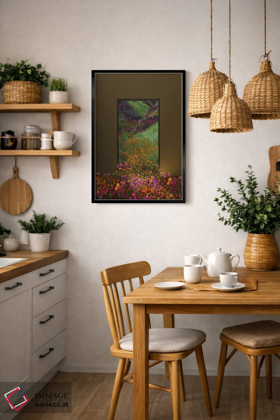 تابلوی زنده با گل ها اثر ایوجنیا بیدیوک - D5B