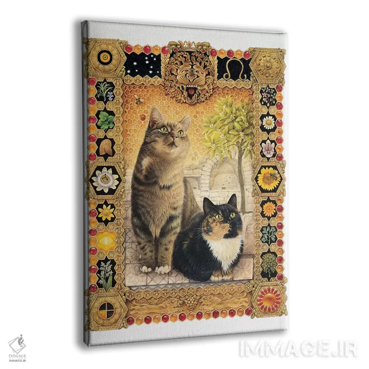 تابلو دکوراتیو برج اسد اثر آیوری کتس - نمای پرسپکتیو محصول