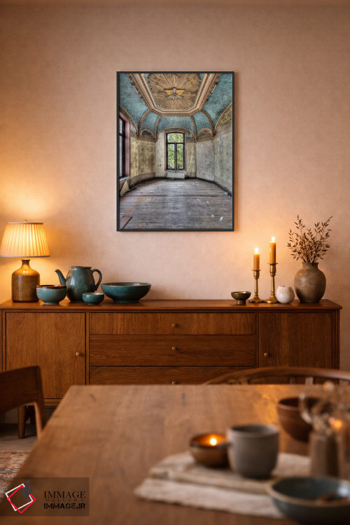 تابلو دکوراتیو کاخ روخندال یک اثر ایوو اسنیو - D6B