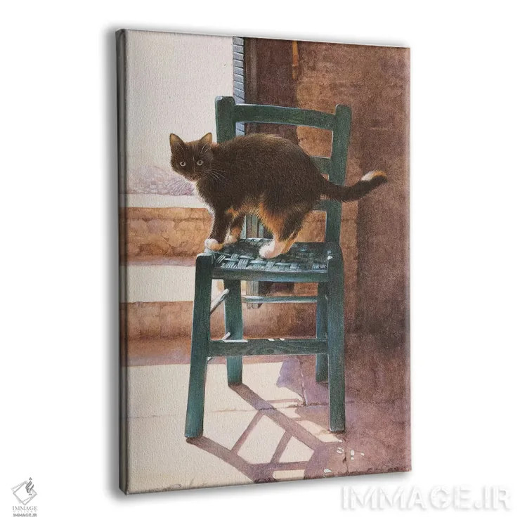 تابلو دکوراتیو ماتلی در یک فضای داخلی مدیترانه ای اثر آیوری کتس - نمای پرسپکتیو محصول