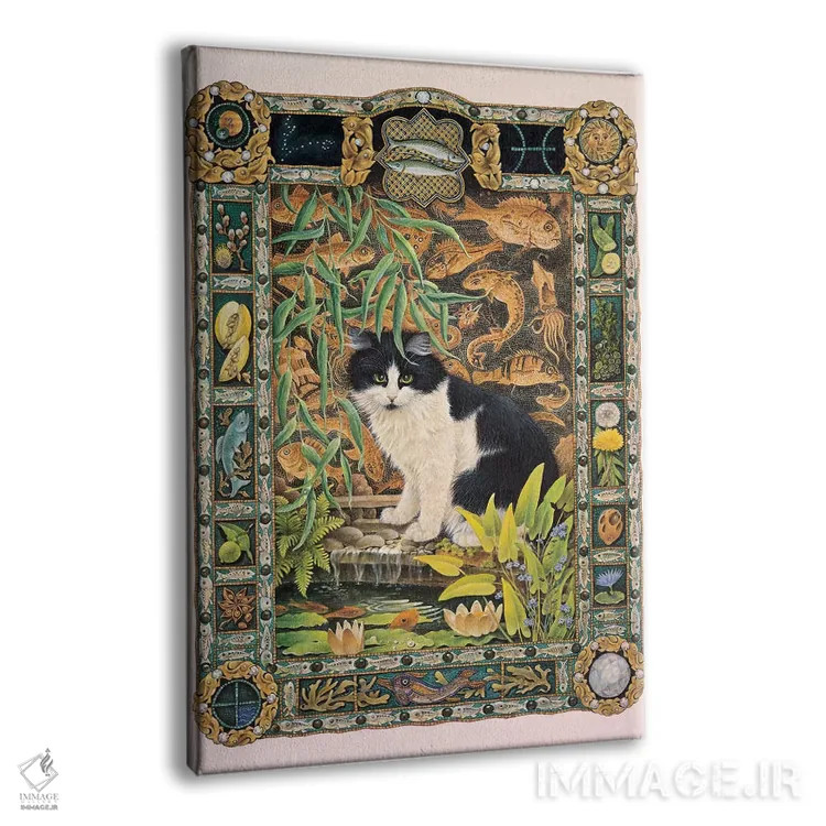 تابلو دکوراتیو برج حوت اثر آیوری کتس - نمای پرسپکتیو محصول