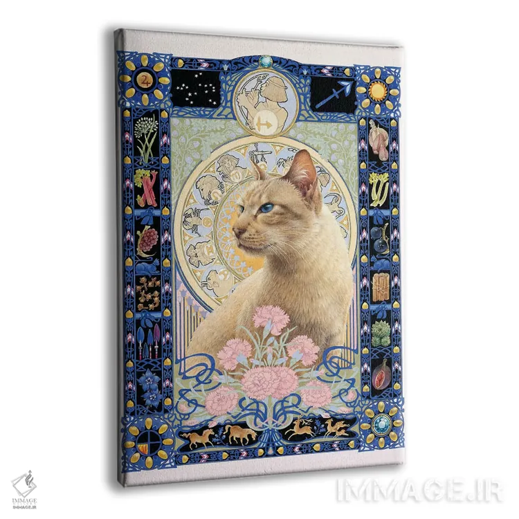 تابلو دکوراتیو برج قوس اثر آیوری کتس - نمای پرسپکتیو محصول