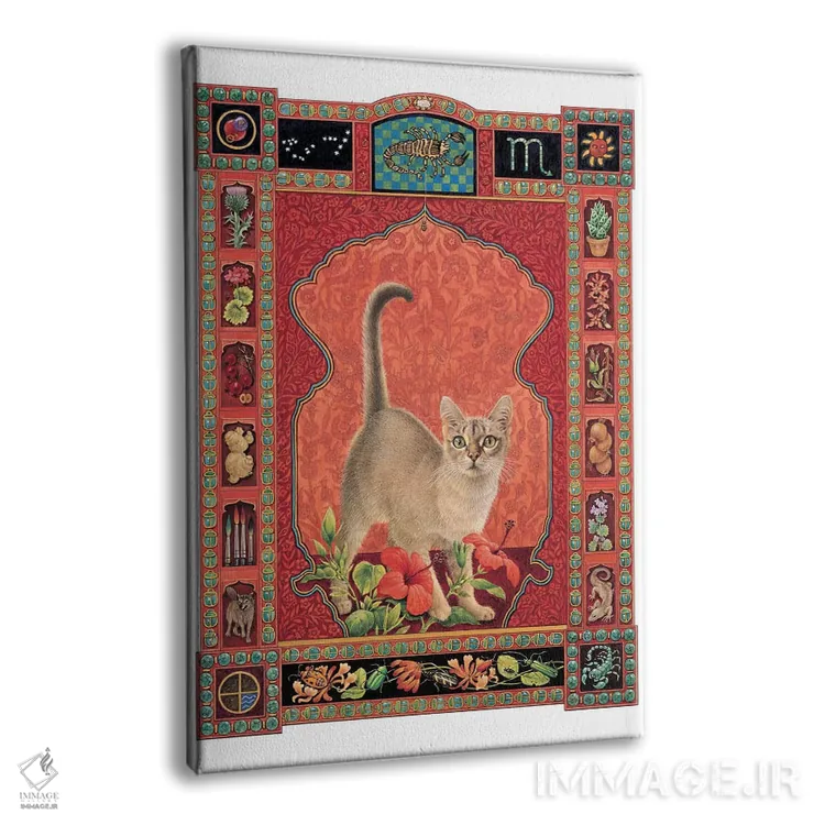 تابلو دکوراتیو برج عقرب اثر آیوری کتس - نمای پرسپکتیو محصول