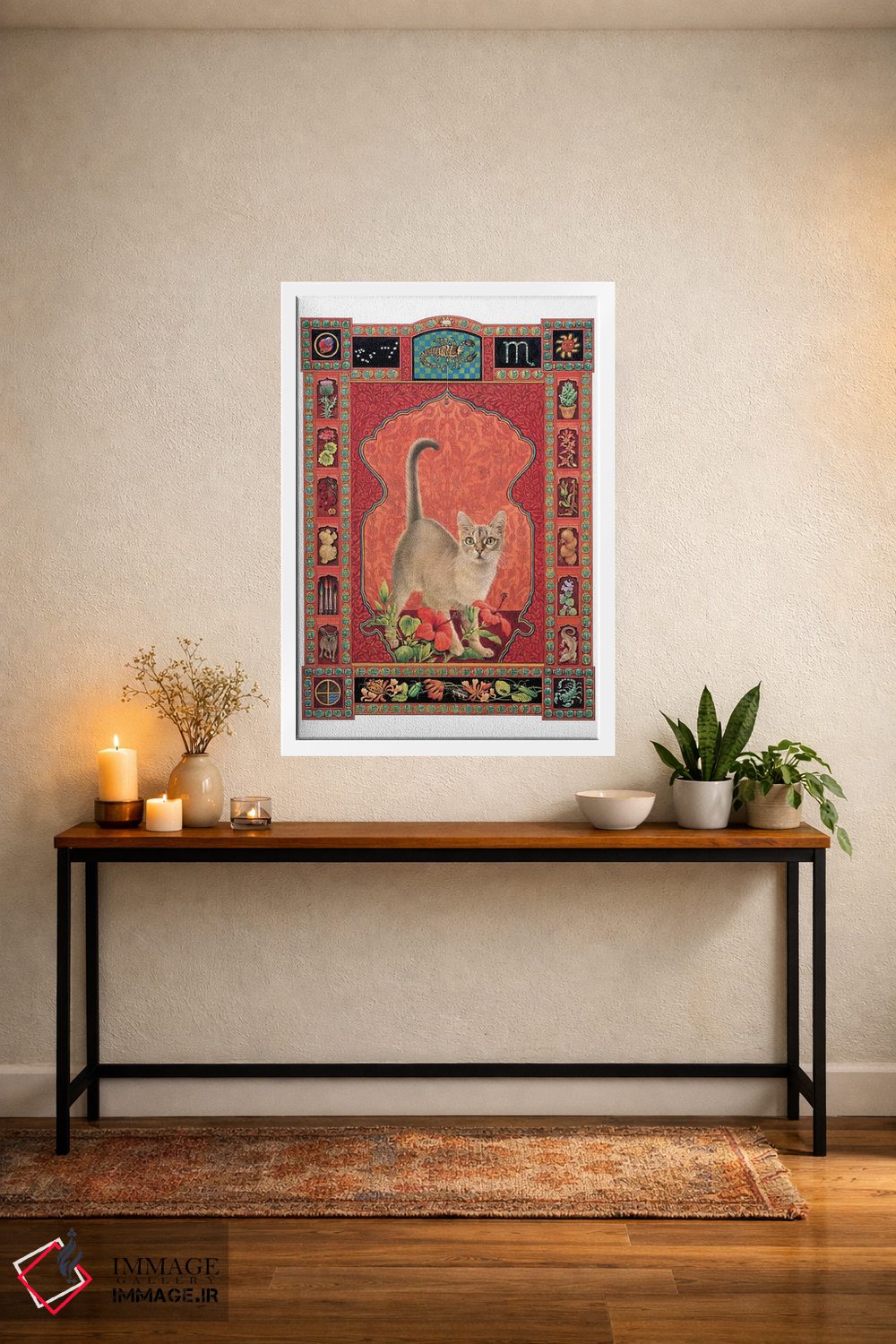 تابلو دکوراتیو برج عقرب اثر آیوری کتس - D2W