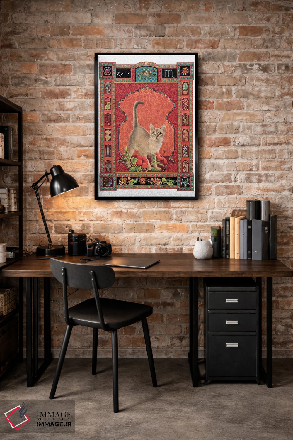 تابلو دکوراتیو برج عقرب اثر آیوری کتس - D4B