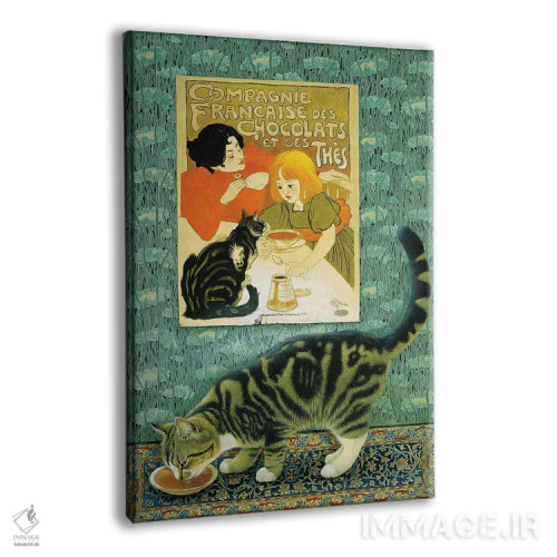 تابلو دکوراتیو تویگلت و پوستر هنری نوو اثر آیوری کتس - نمای پرسپکتیو محصول