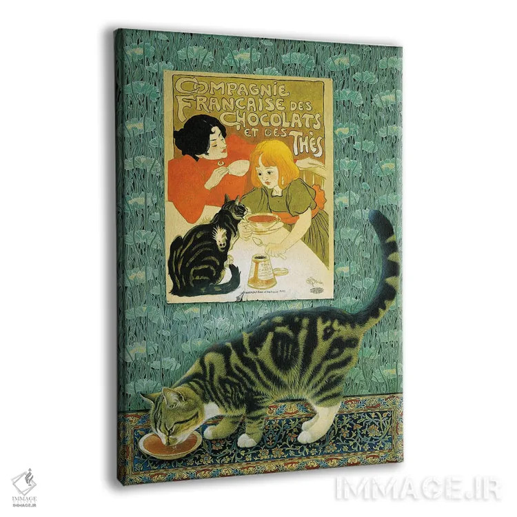 تابلو دکوراتیو تویگلت و پوستر هنری نوو اثر آیوری کتس - نمای پرسپکتیو محصول