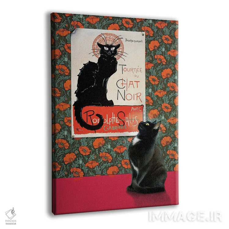 تابلو دکوراتیو گابریل و پوستر نوو اثر آیوری کتس - نمای پرسپکتیو محصول