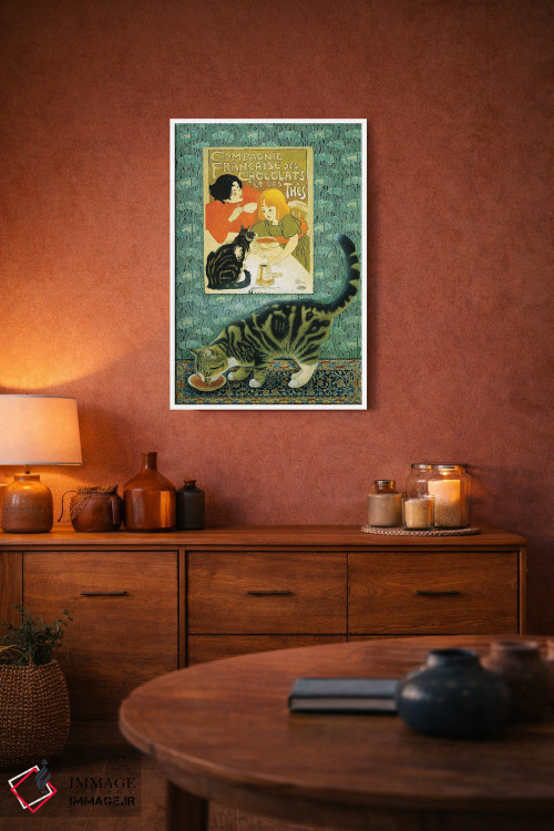 تابلو دکوراتیو تویگلت و پوستر هنری نوو اثر آیوری کتس - D3W