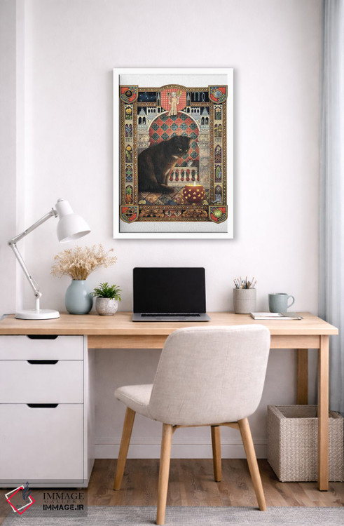 تابلو دکوراتیو برج سنبله اثر آیوری کتس - D3W