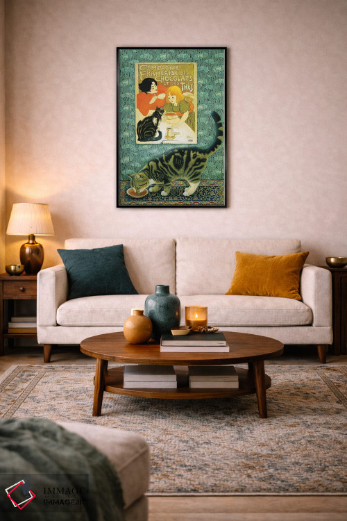 تابلو دکوراتیو تویگلت و پوستر هنری نوو اثر آیوری کتس - D6B